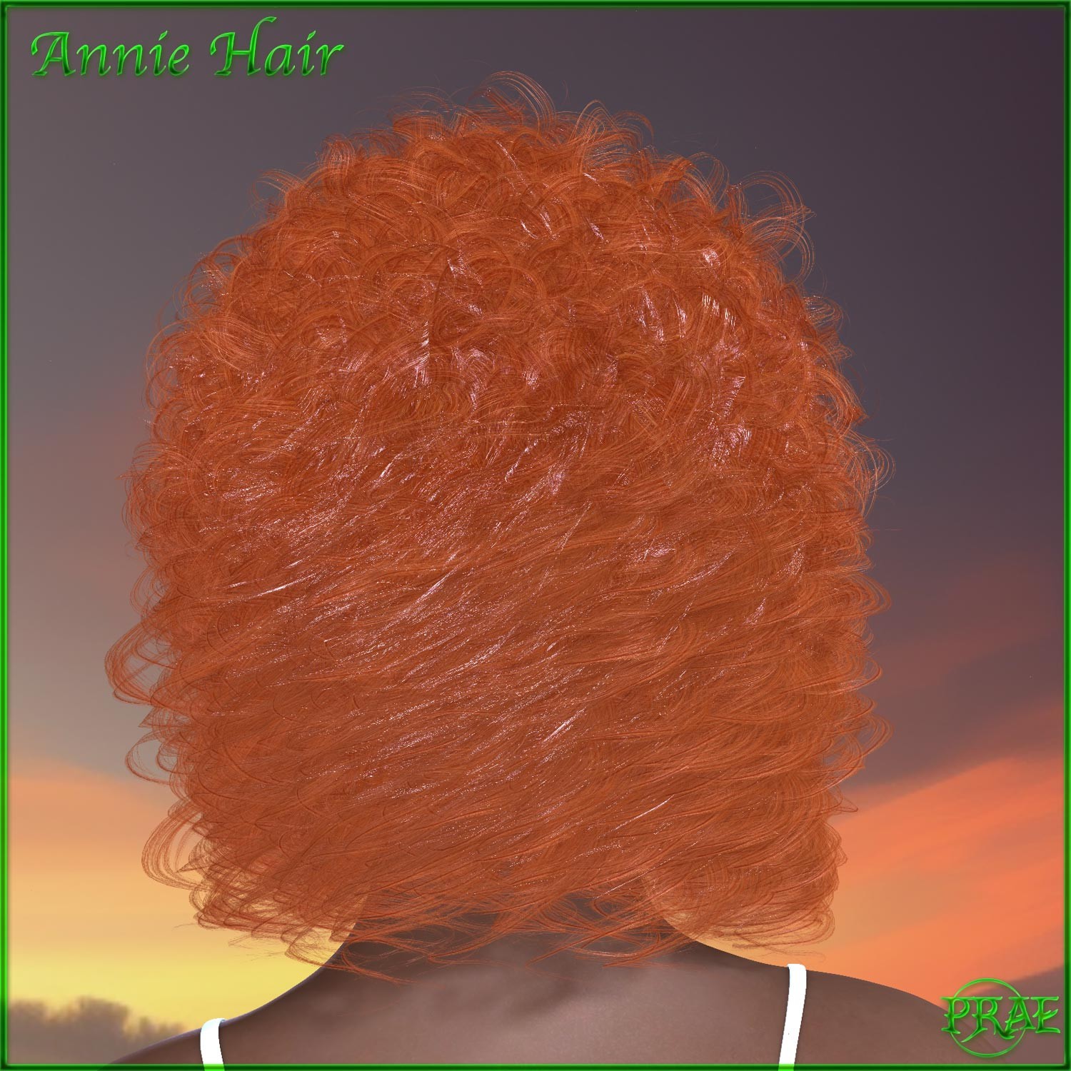 Prae-Annie Hair For Dawn 2 and Poser by N/A