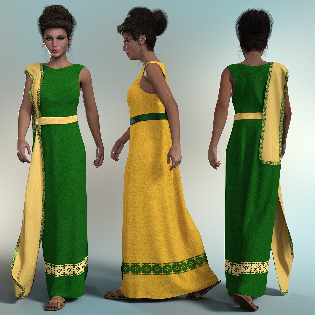 dForce Roman Dress for Dawn2 DS by N/A