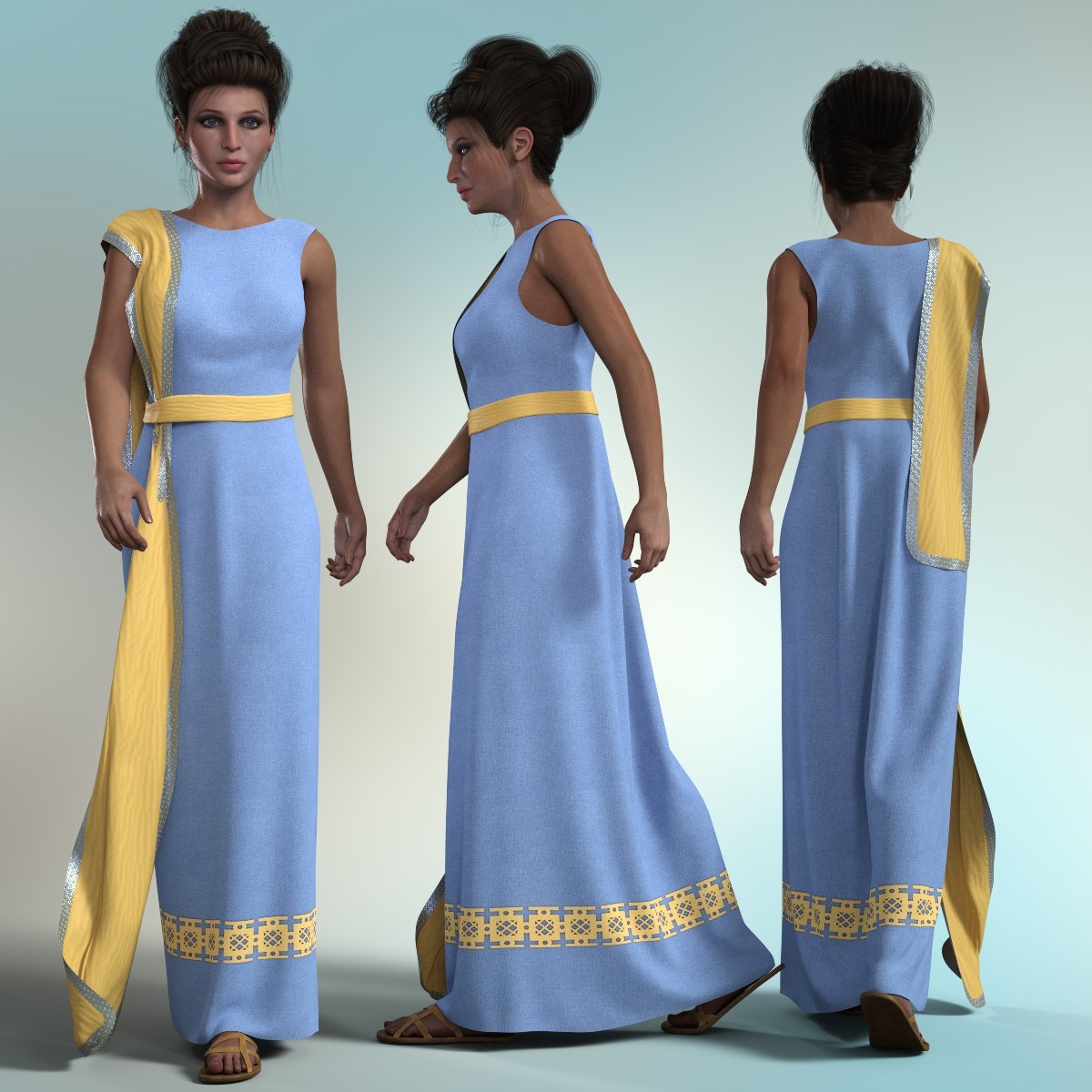 dForce Roman Dress for Dawn2 DS by N/A