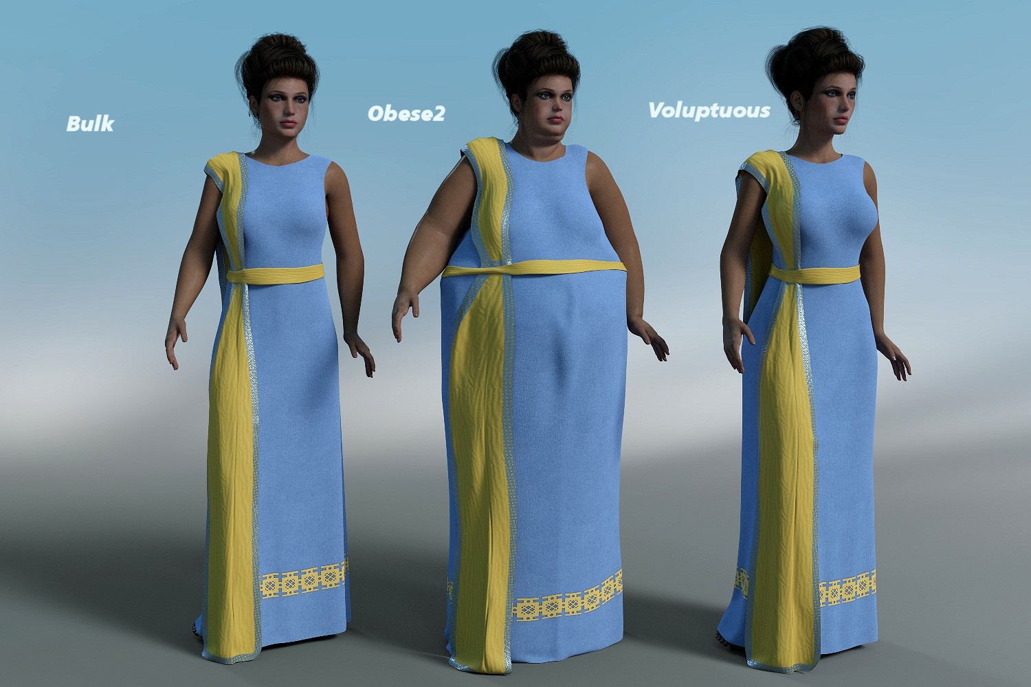 dForce Roman Dress for Dawn2 DS by N/A