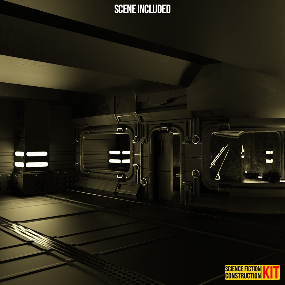 Science Fiction Construction Kit for Daz Studio by N/A