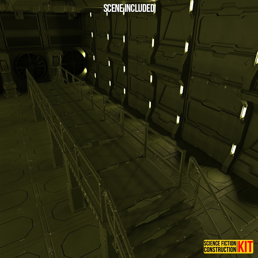 Science Fiction Construction Kit for Daz Studio by N/A