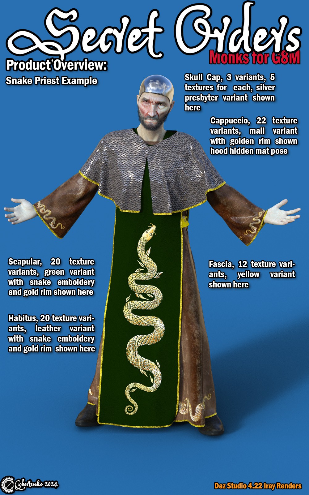 Secret Orders for Monks for G8M by N/A