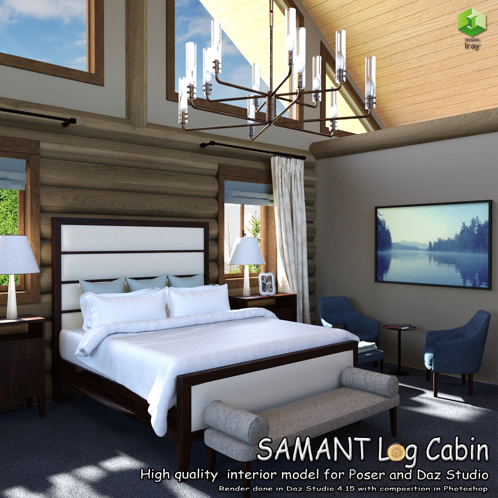 SAMANT Log Cabin by N/A