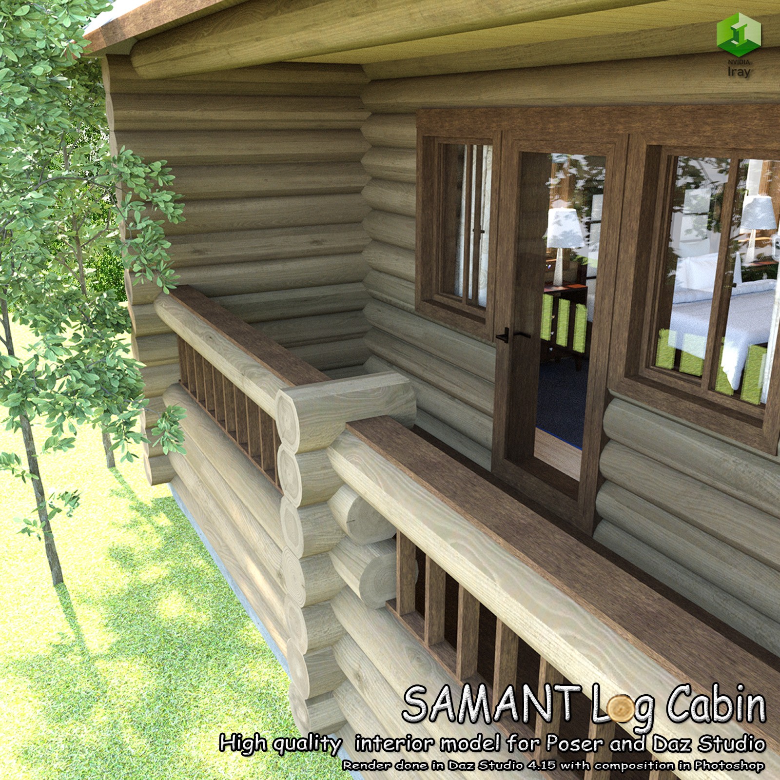 SAMANT Log Cabin by N/A