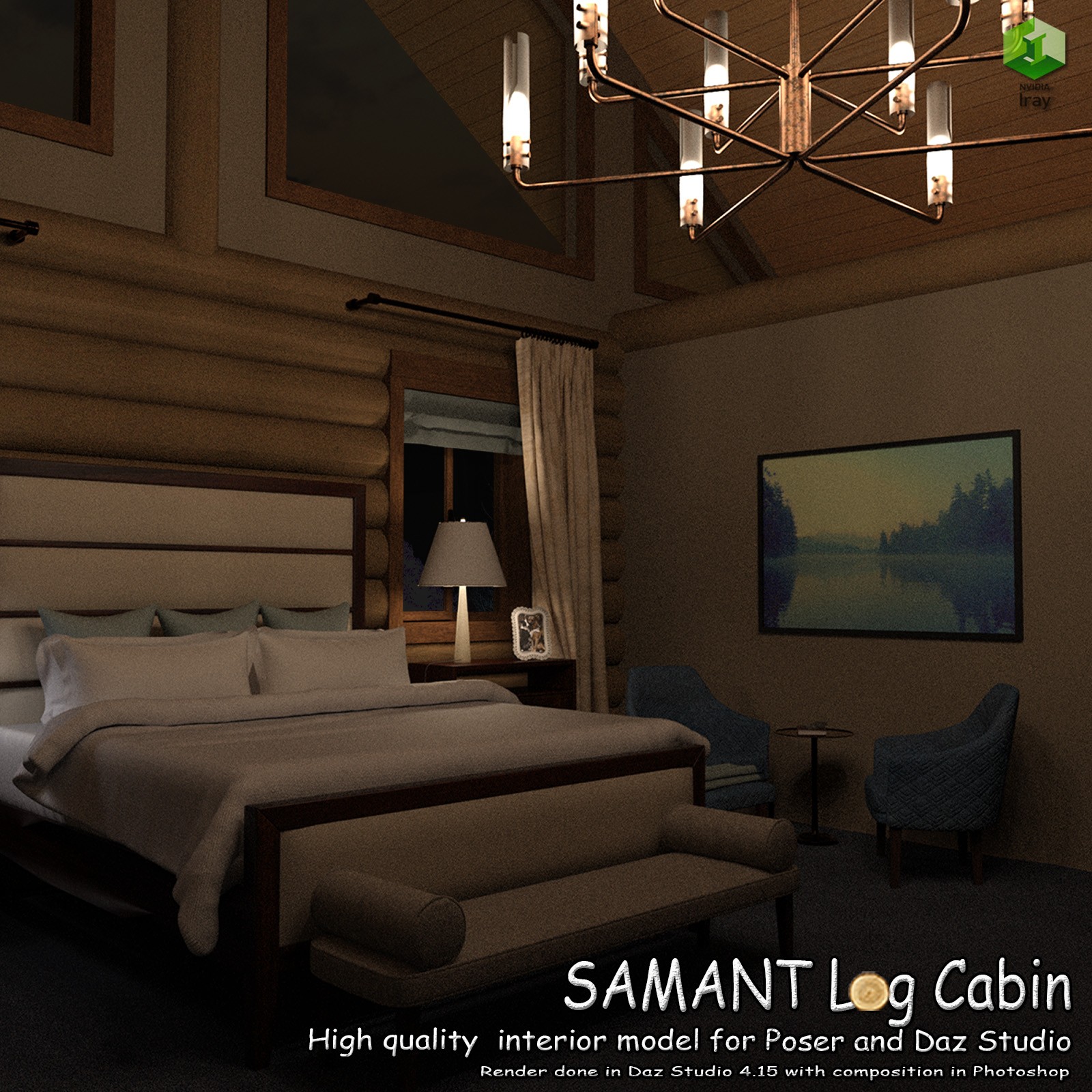 SAMANT Log Cabin by N/A