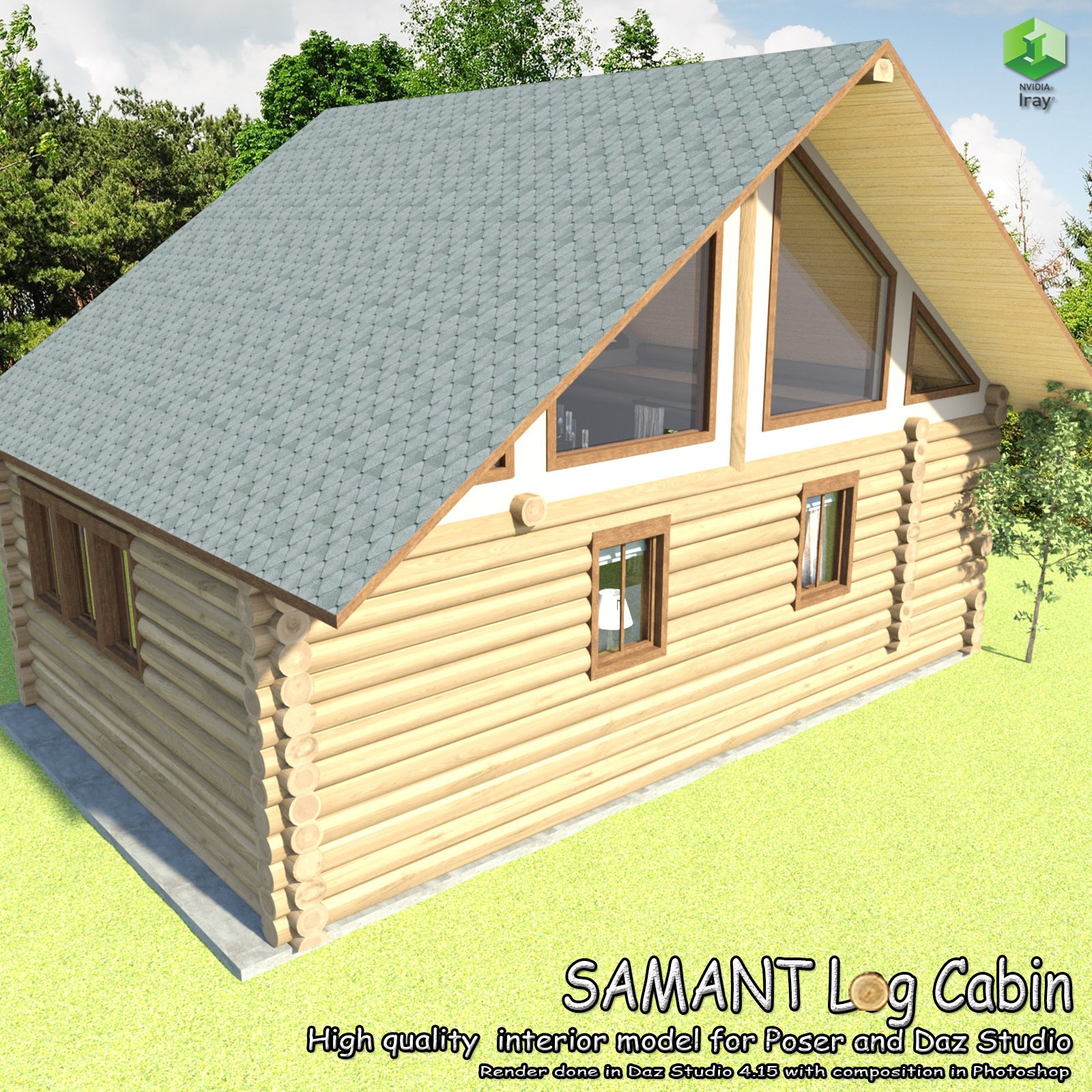 SAMANT Log Cabin by N/A