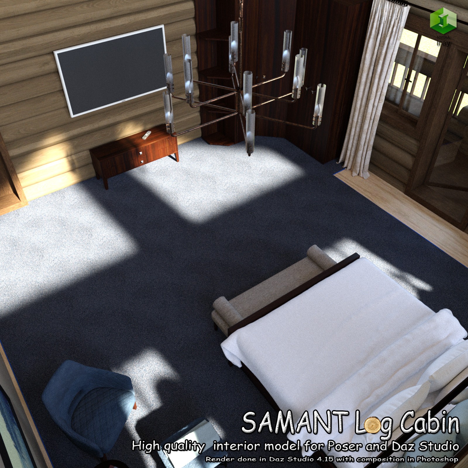 SAMANT Log Cabin by N/A