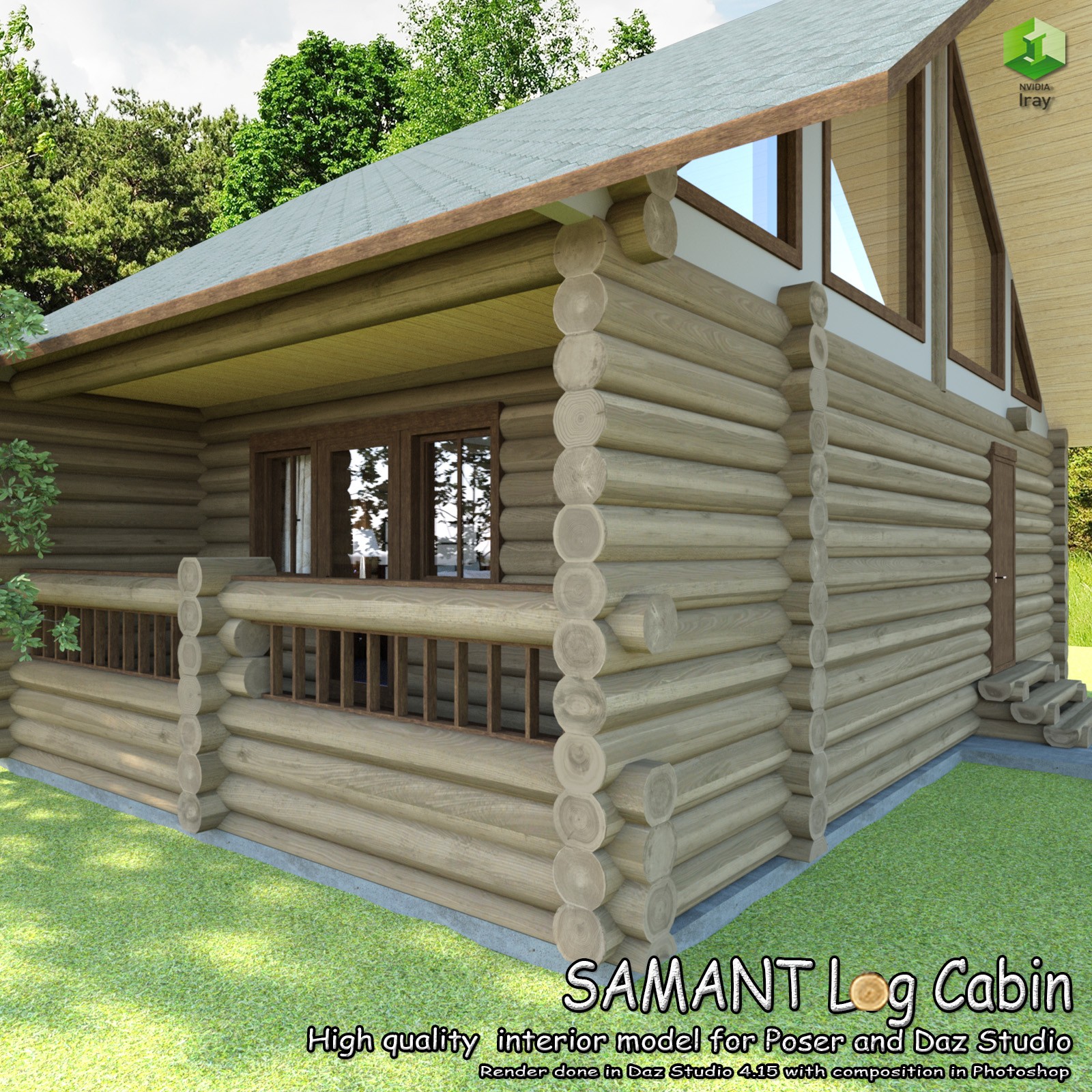 SAMANT Log Cabin by N/A