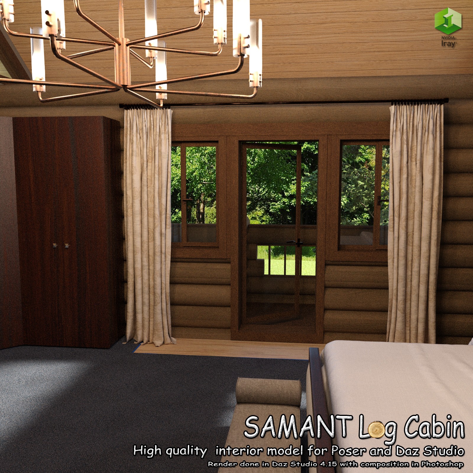 SAMANT Log Cabin by N/A