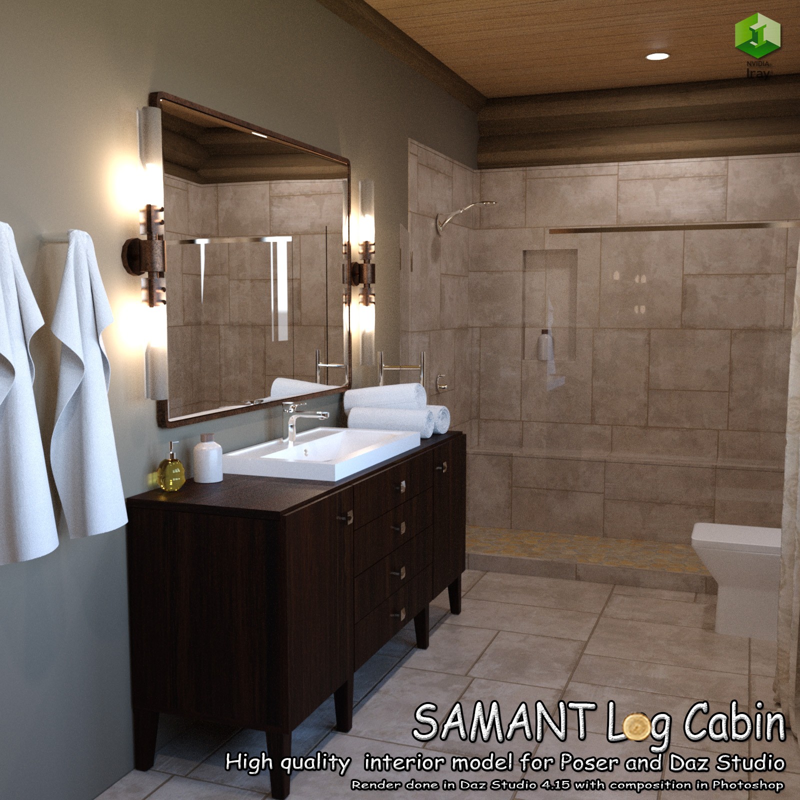 SAMANT Log Cabin by N/A