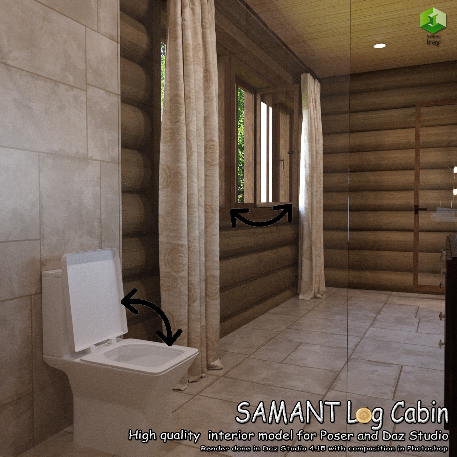 SAMANT Log Cabin by N/A