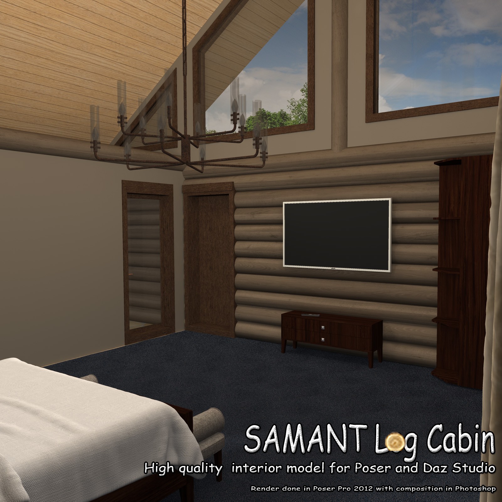 SAMANT Log Cabin by N/A