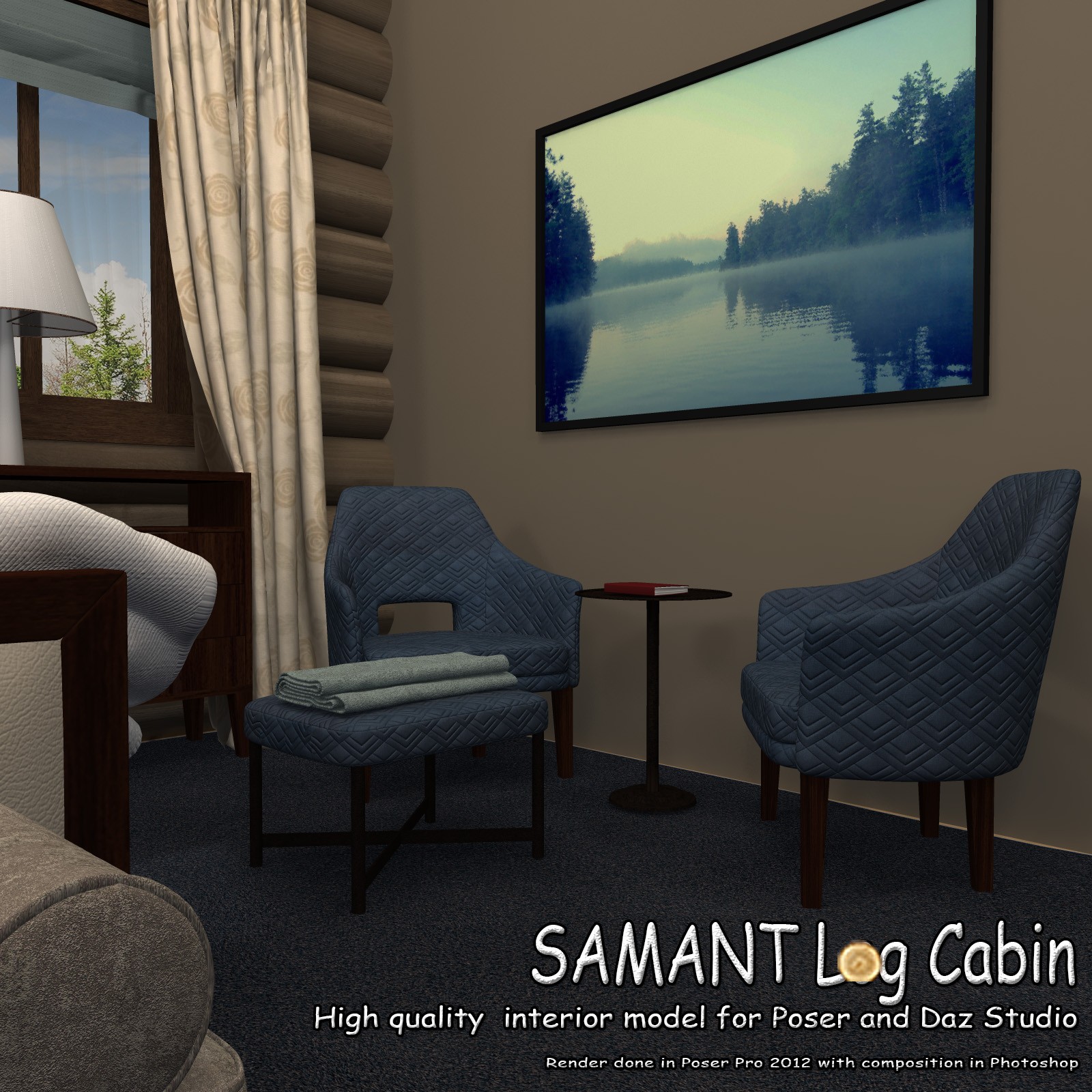 SAMANT Log Cabin by N/A