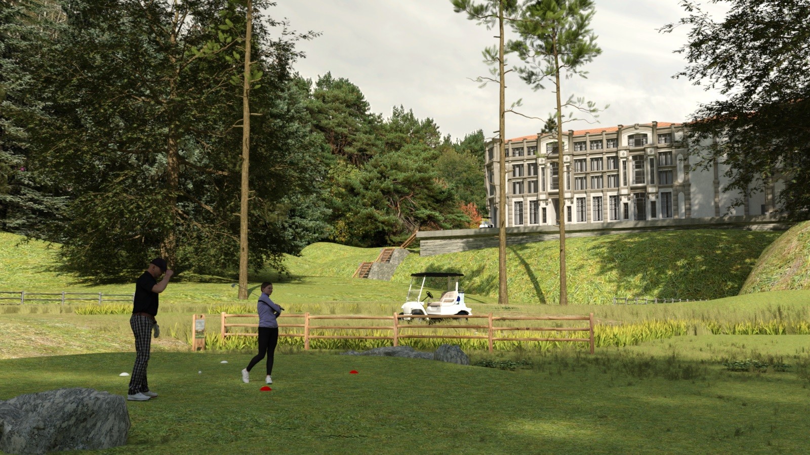 Golf Course for DAZ by N/A