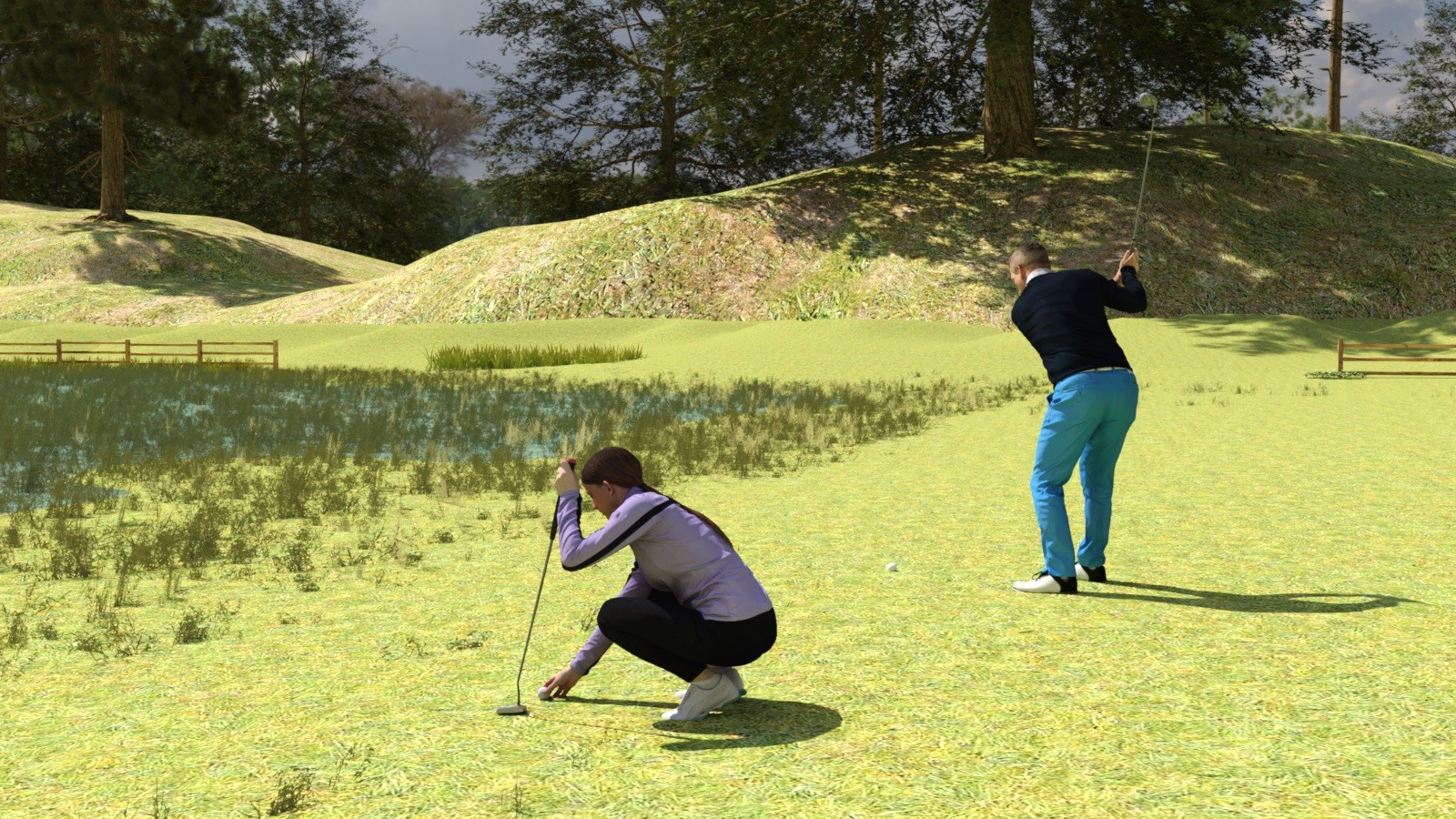 Golf Course for DAZ by N/A