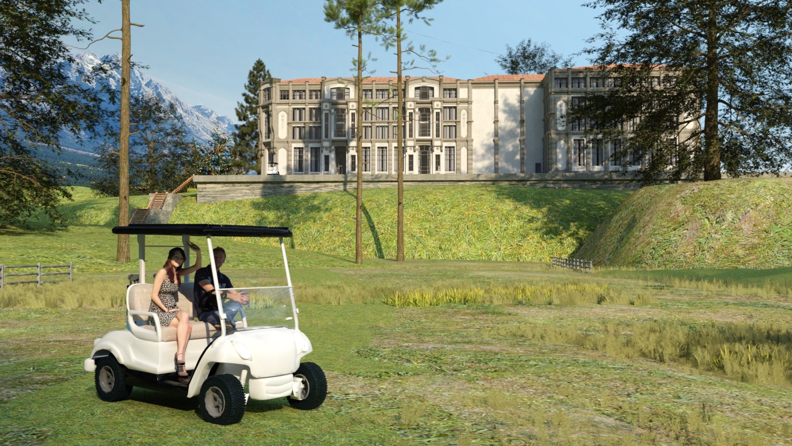 Golf Course for DAZ by N/A