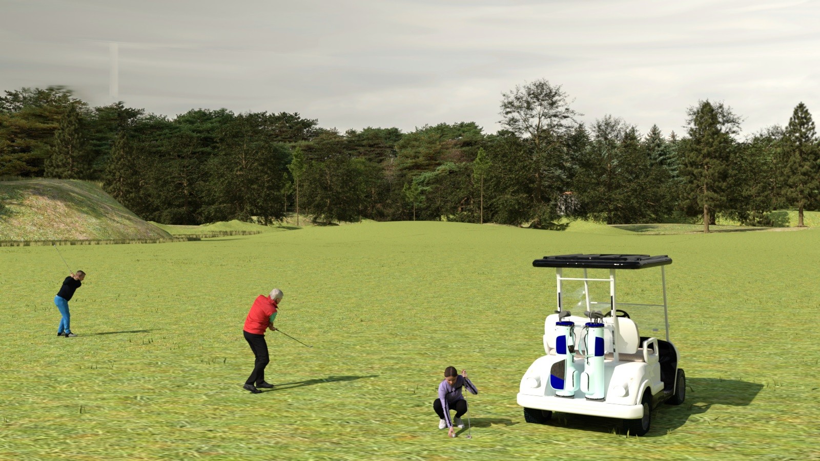 Golf Course for DAZ by N/A