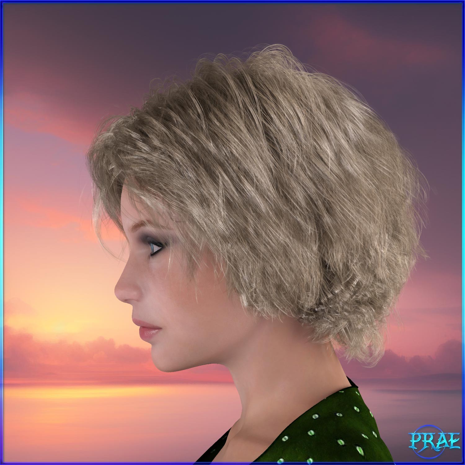 Prae-Darica Hair For Dawn 2 Daz by N/A