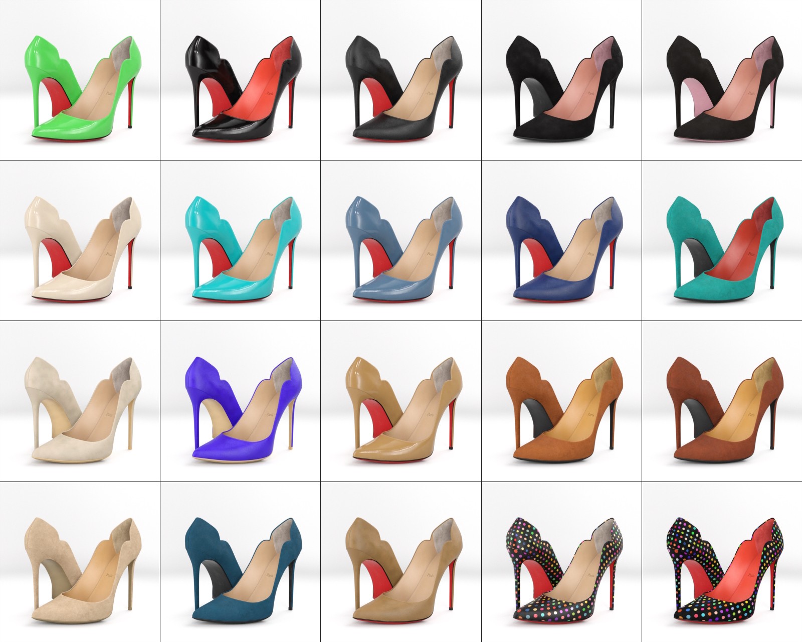 Riley's Stiletto Heels for G9 by N/A
