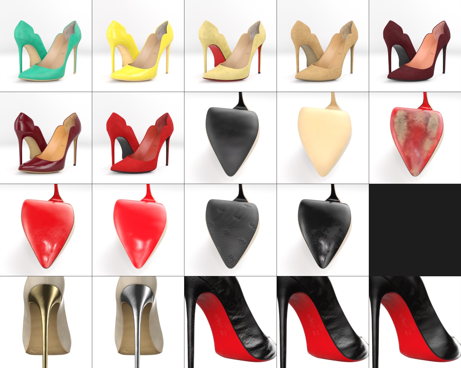 Riley's Stiletto Heels for G9 by N/A