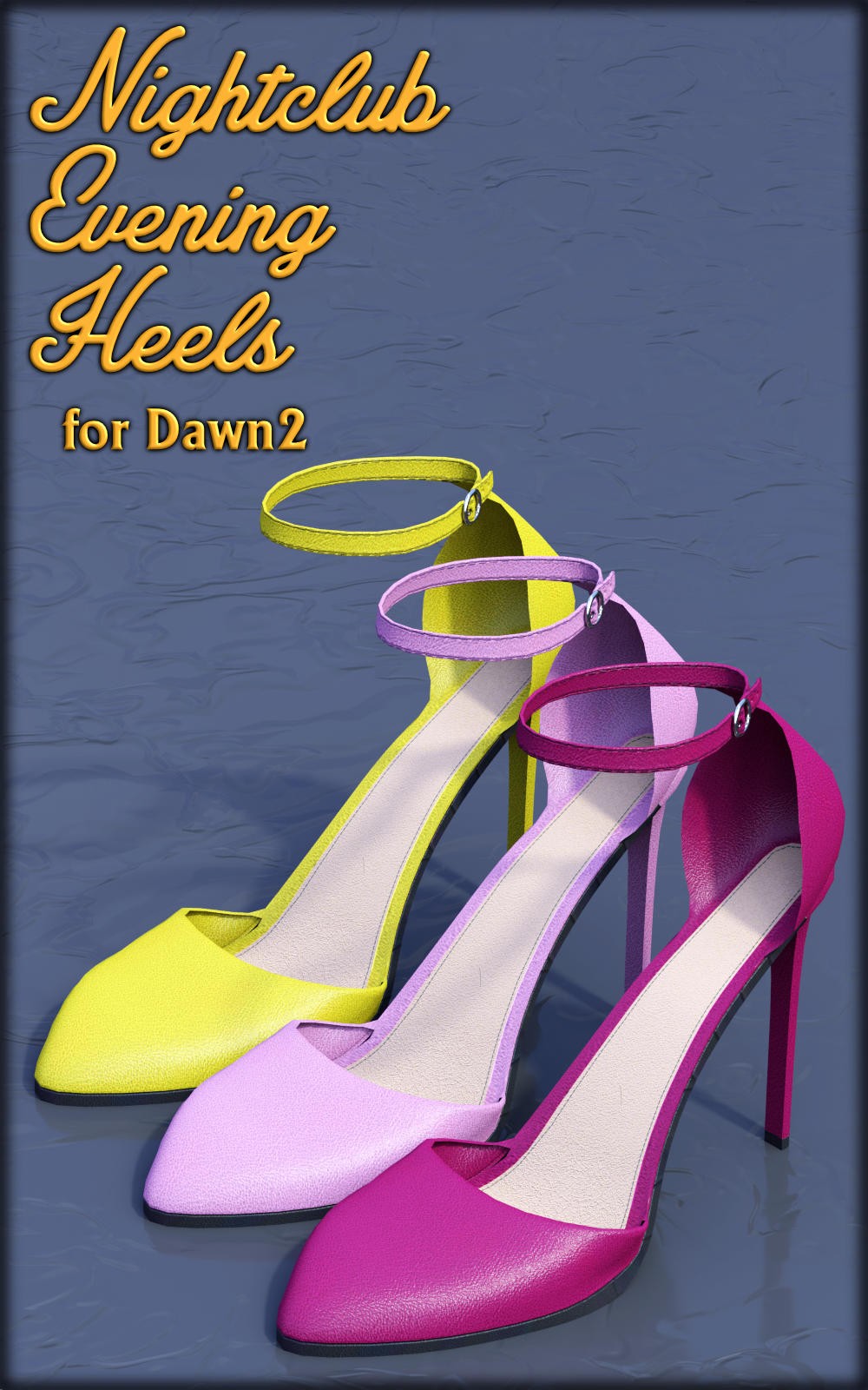Nightclub Evening Heels for Dawn2 (Poser) by N/A