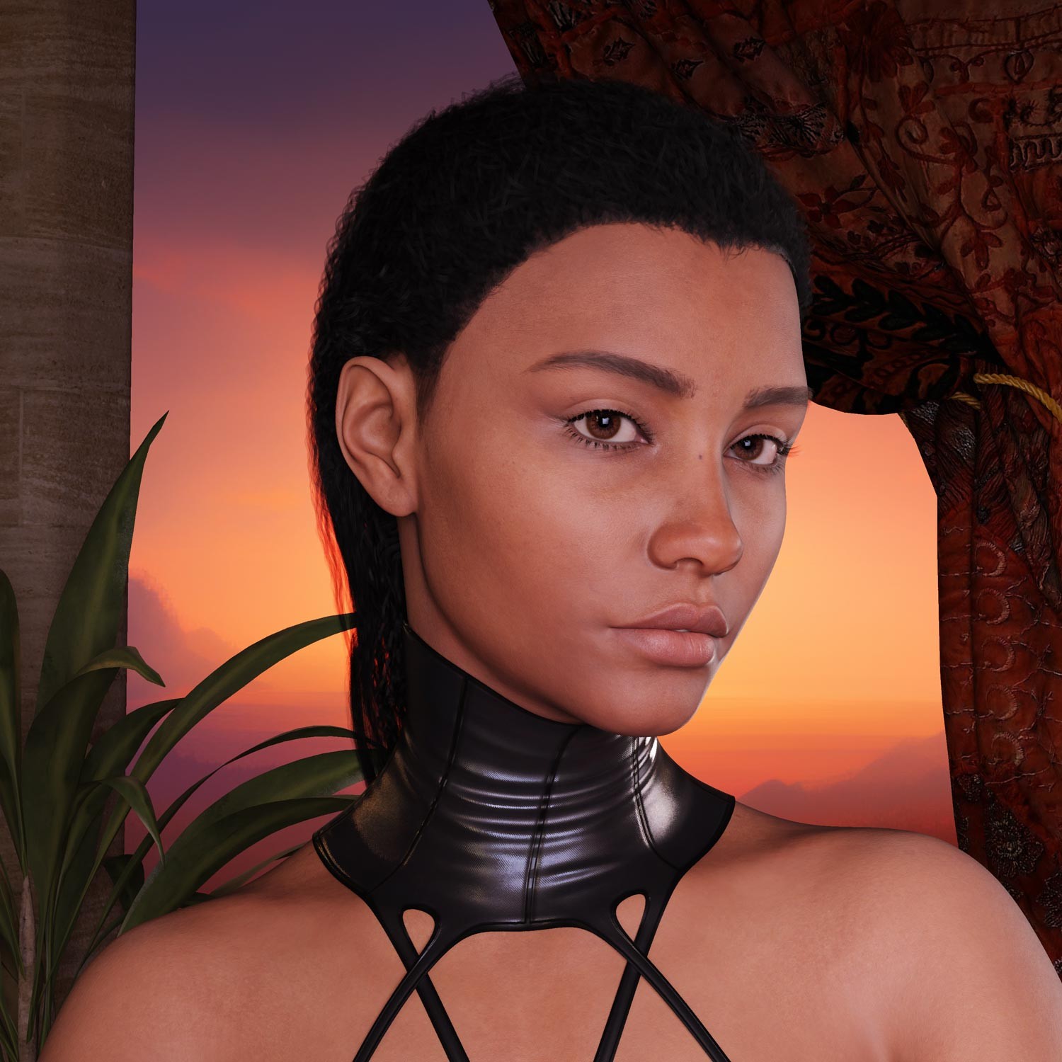Prae-Sana Hair For G8/G9 Daz by N/A