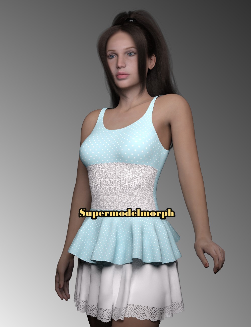 dforce Short Summer Dress Dawn2 by N/A
