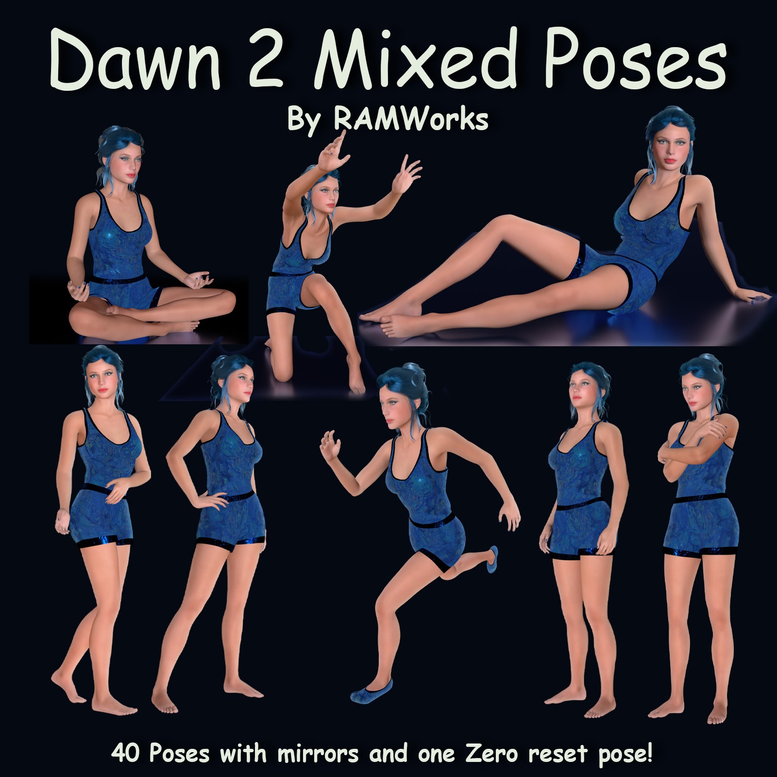 Mixed Poses for D2 DS by N/A