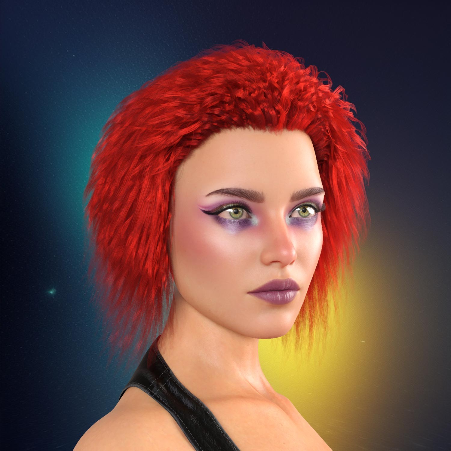 Prae-Rift Hair For G8/G9 Daz by N/A