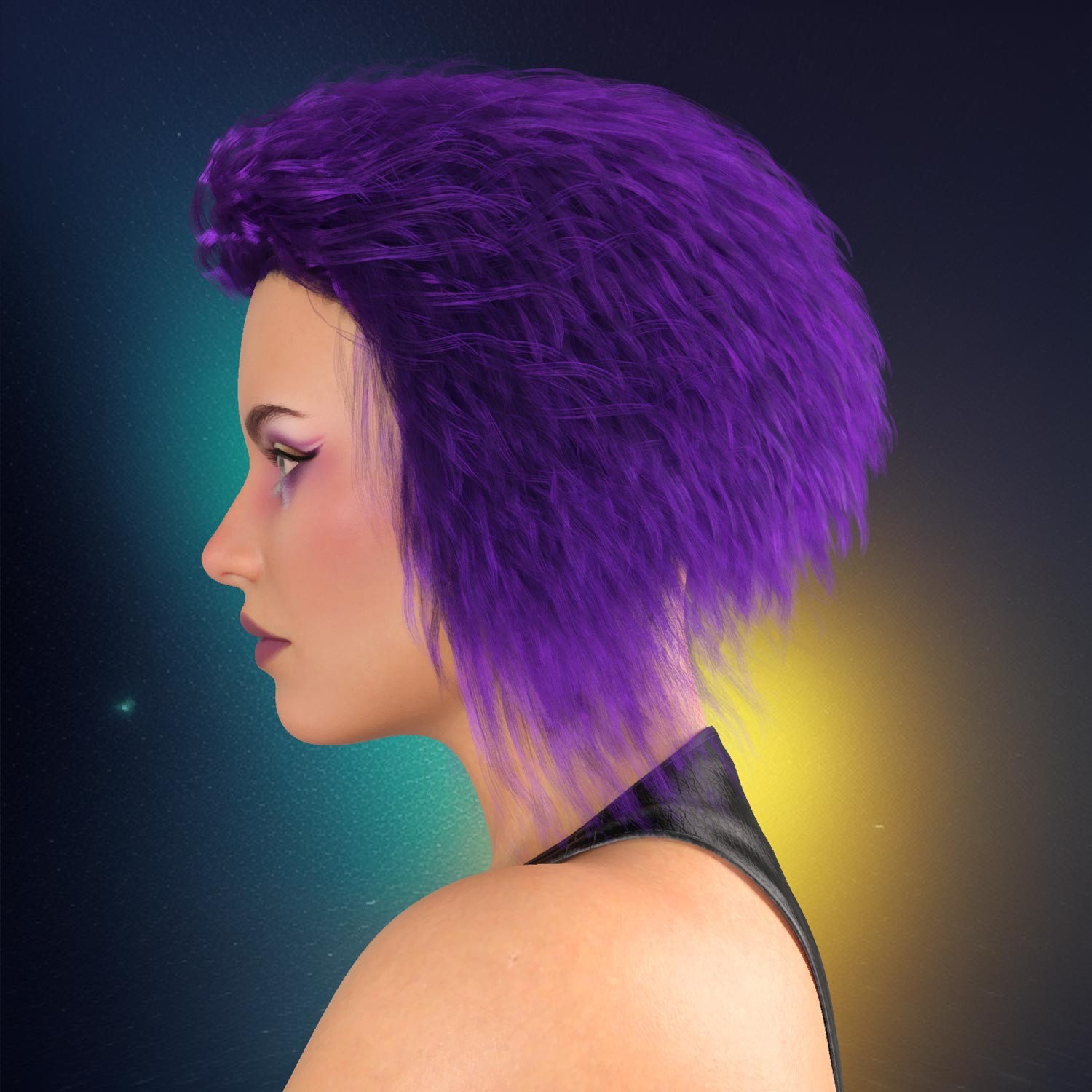 Prae-Rift Hair For G8/G9 Daz by N/A