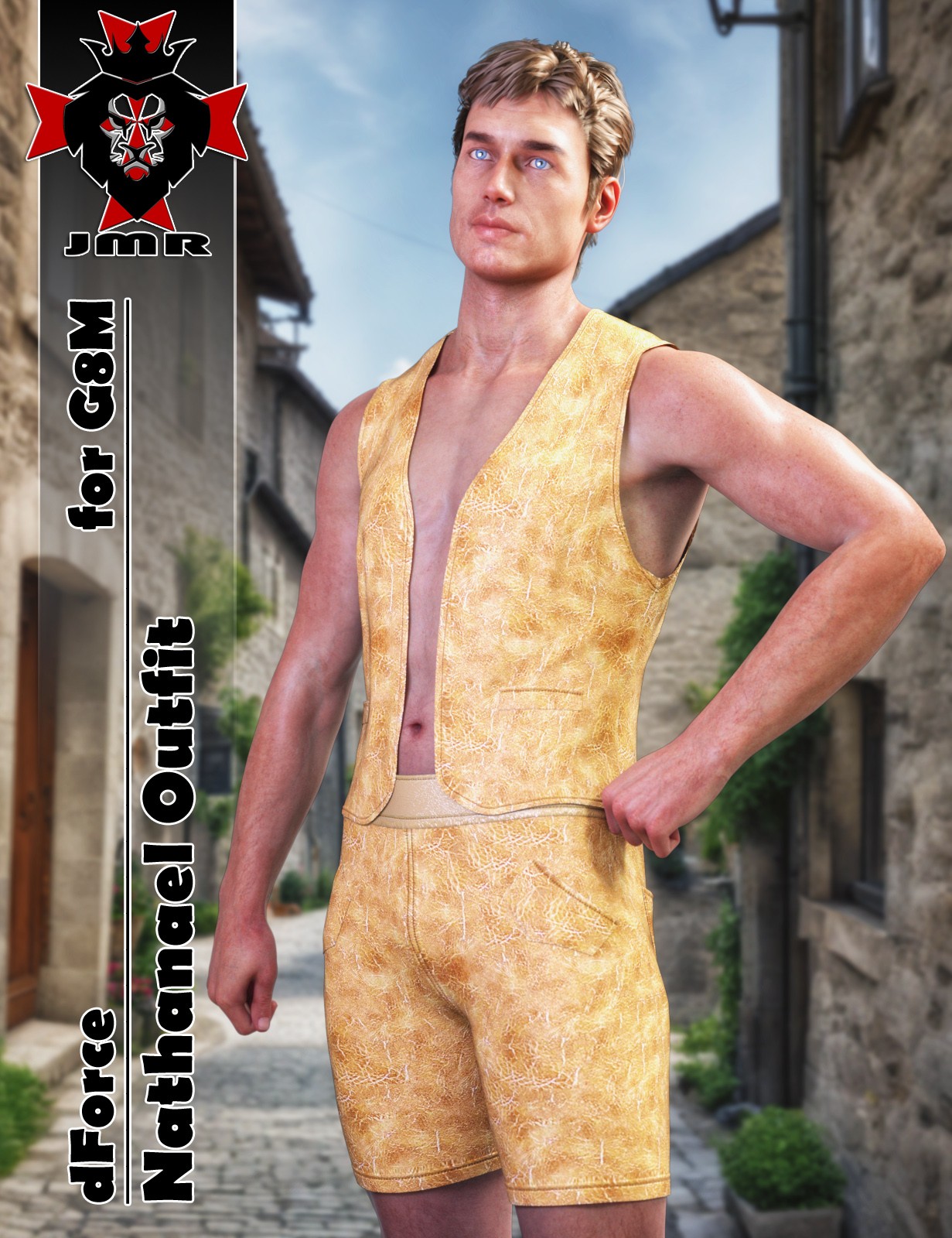 JMR dForce Nathanael Outfit for G8M by N/A