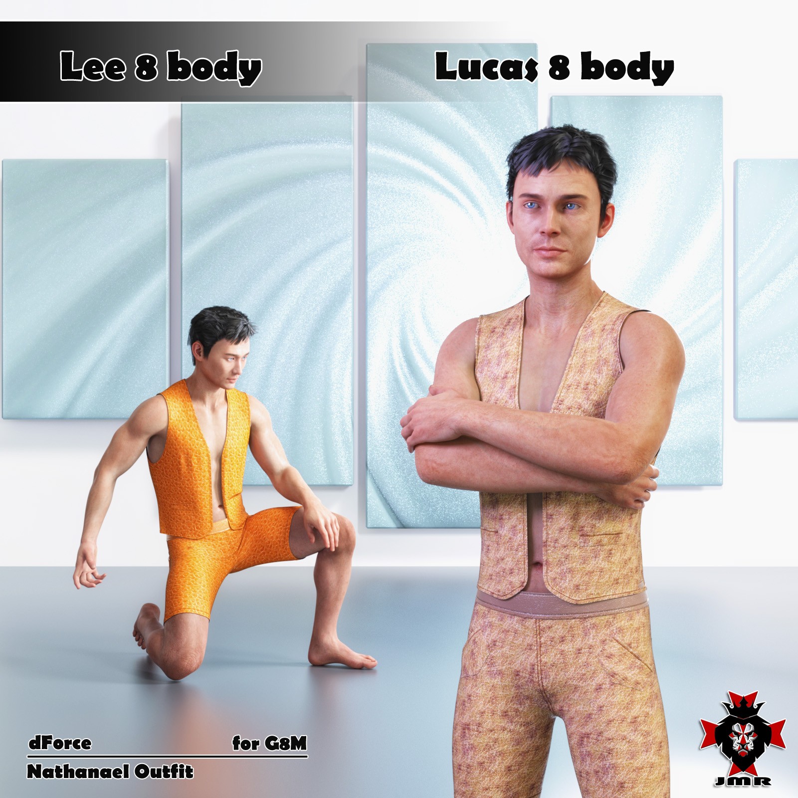 JMR dForce Nathanael Outfit for G8M by N/A
