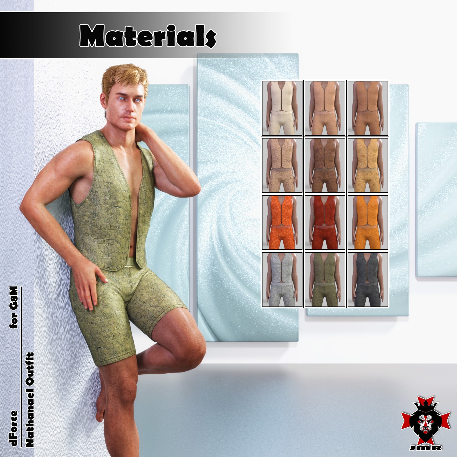 JMR dForce Nathanael Outfit for G8M by N/A