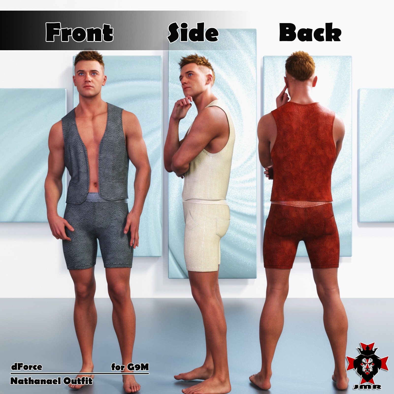 JMR dForce Nathanael Outfit for G9M by N/A