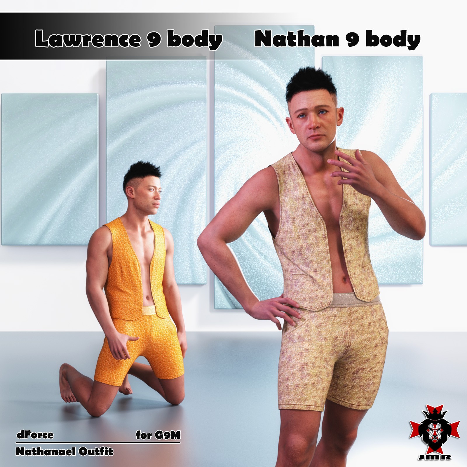 JMR dForce Nathanael Outfit for G9M by N/A