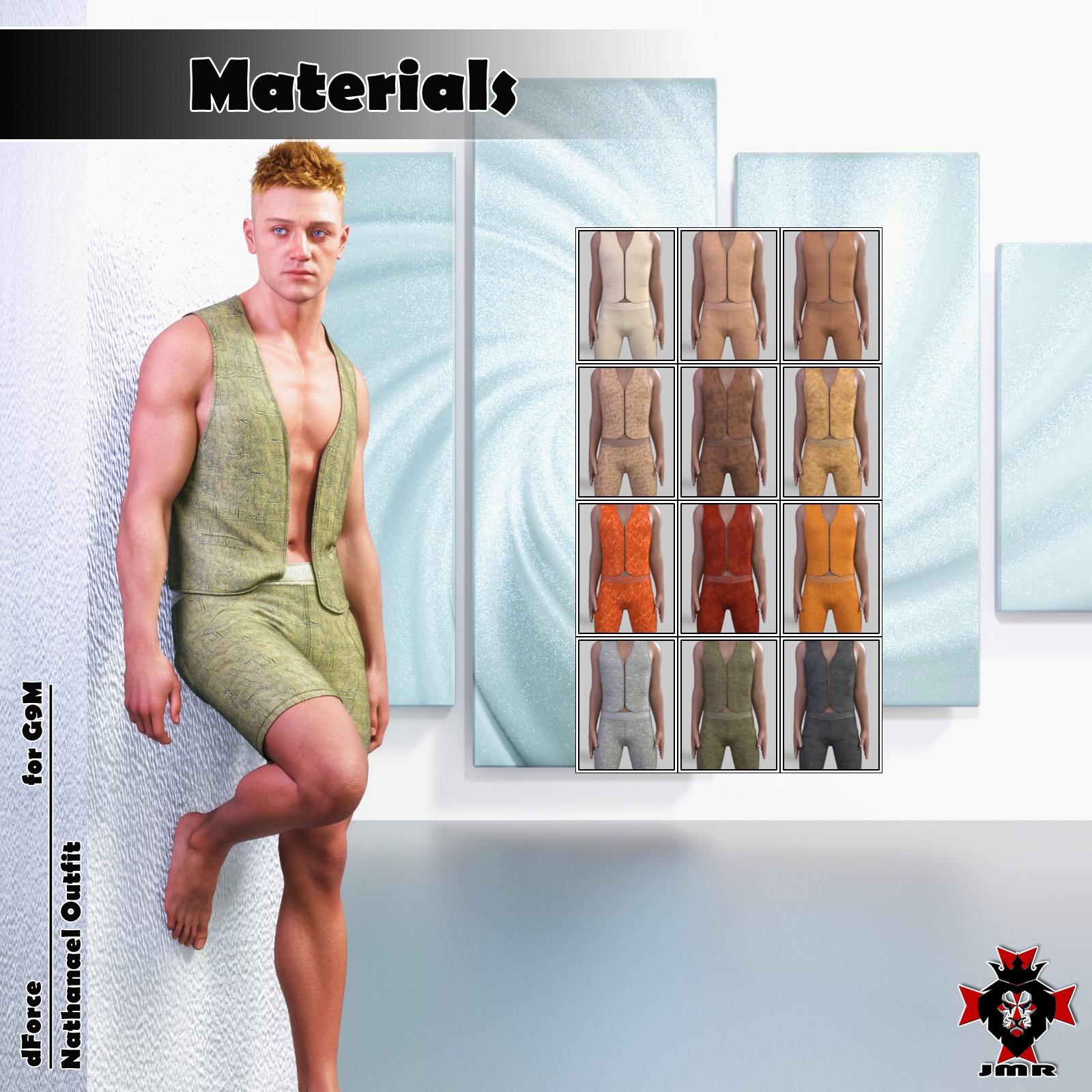 JMR dForce Nathanael Outfit for G9M by N/A