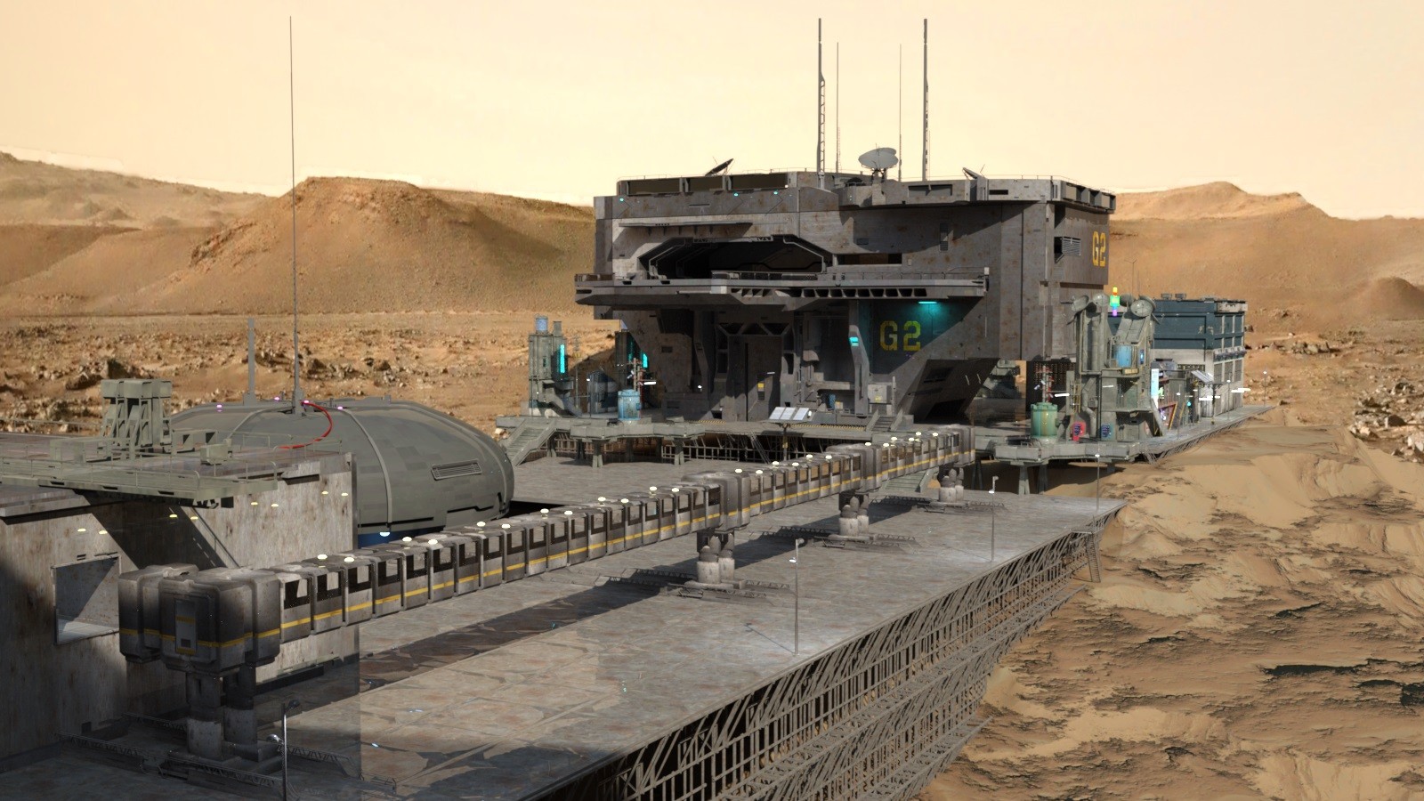 Spaceport for DAZ by N/A