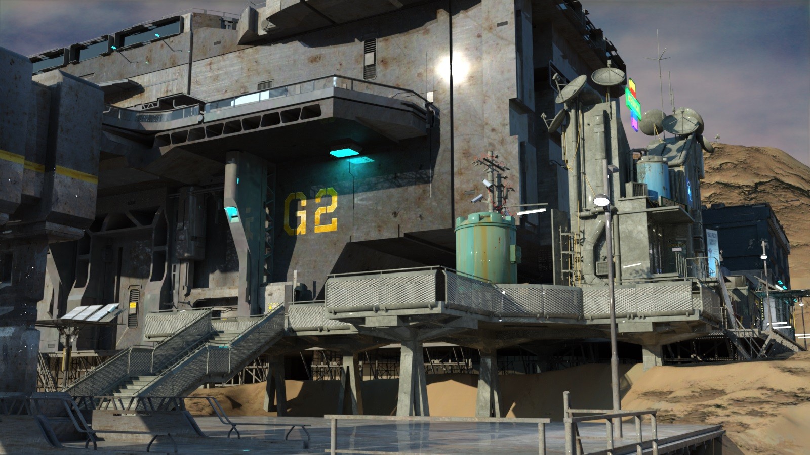 Spaceport for DAZ by N/A