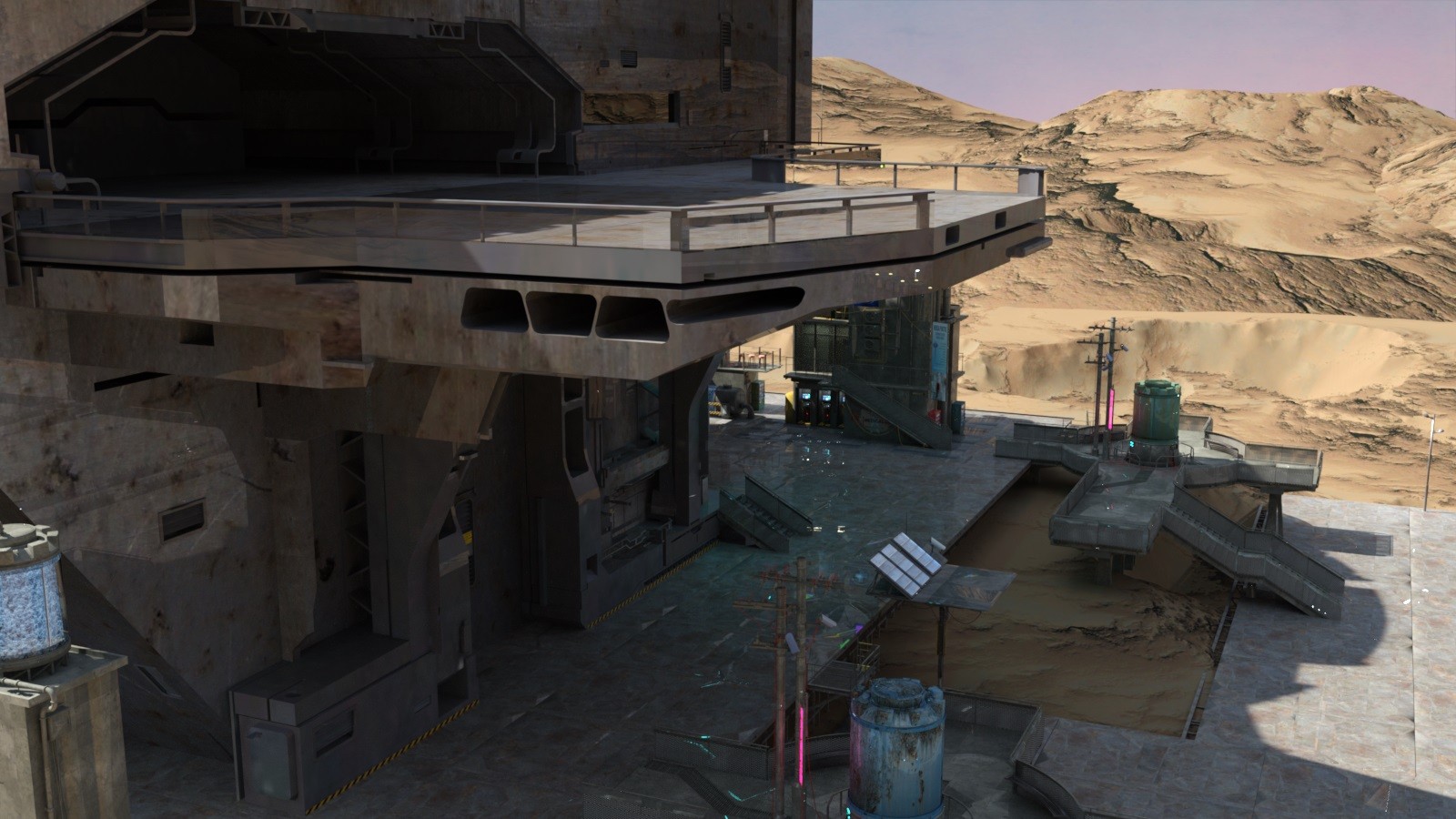 Spaceport for DAZ by N/A