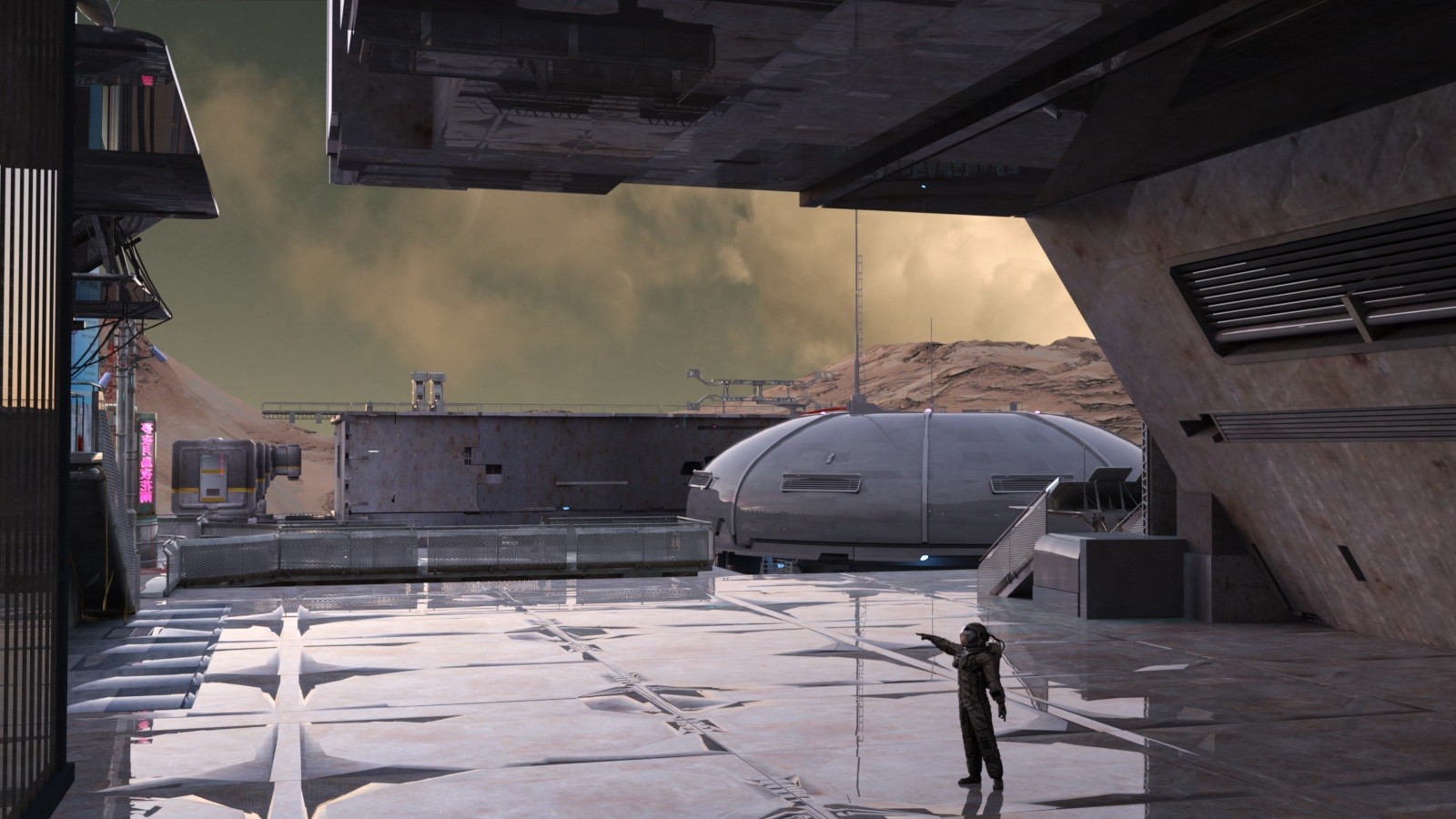 Spaceport for DAZ by N/A