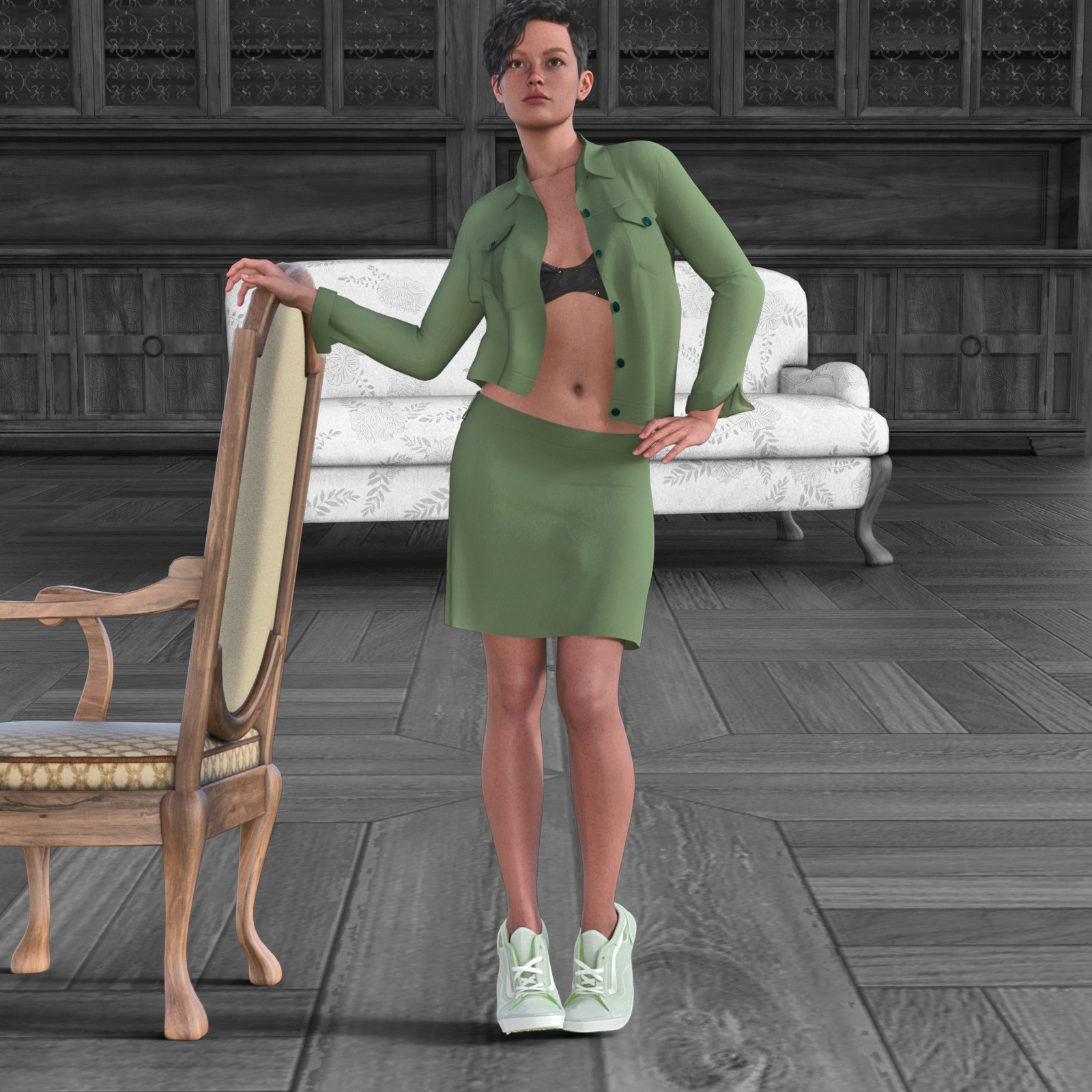 4 piece set including Crop Top for G9 by N/A