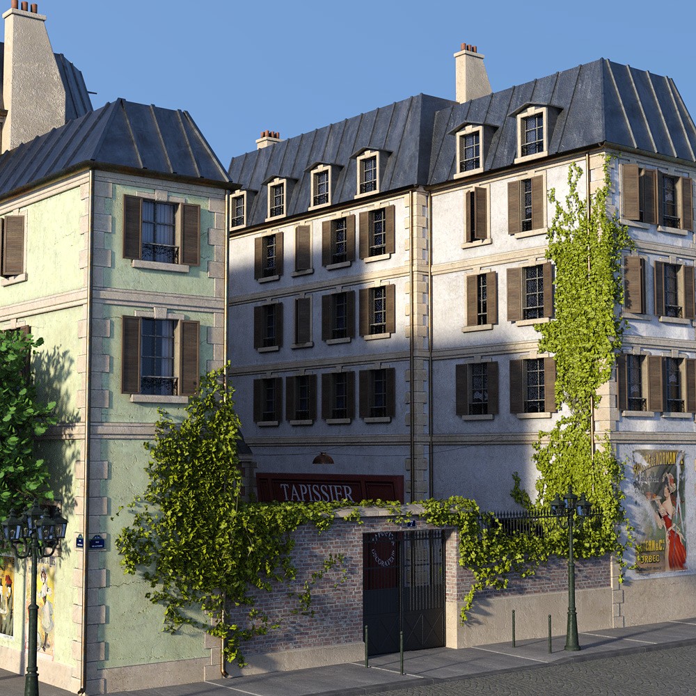 PARIS-La Cour Des Miracles for Daz Studio by N/A
