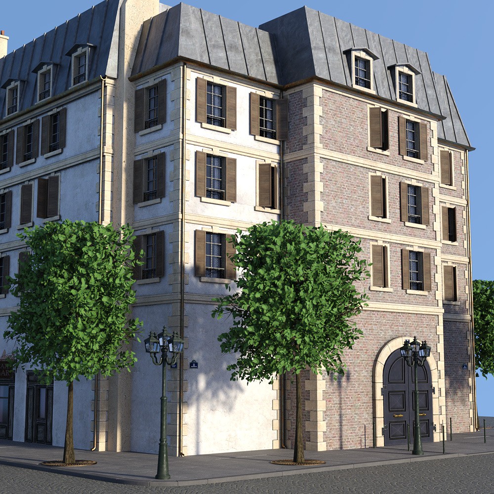 PARIS-La Cour Des Miracles for Daz Studio by N/A