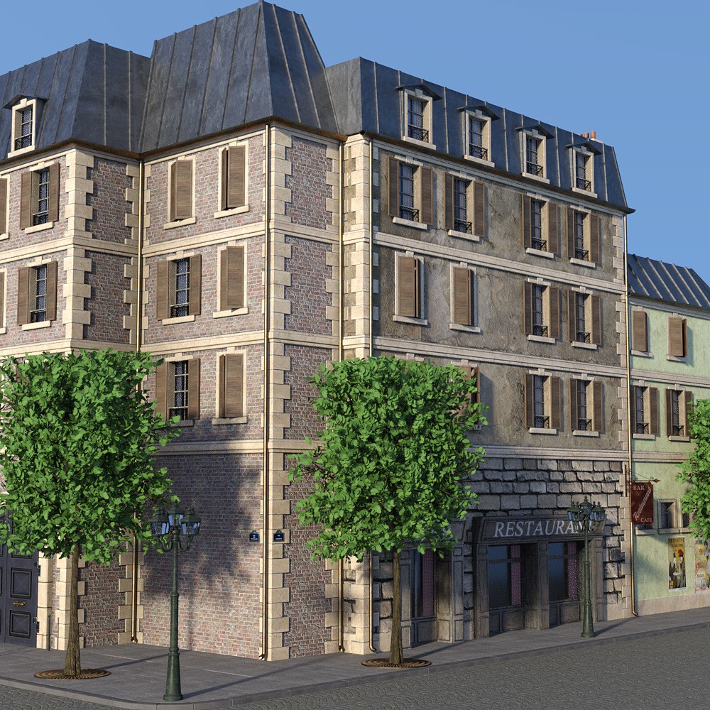 PARIS-La Cour Des Miracles for Daz Studio by N/A