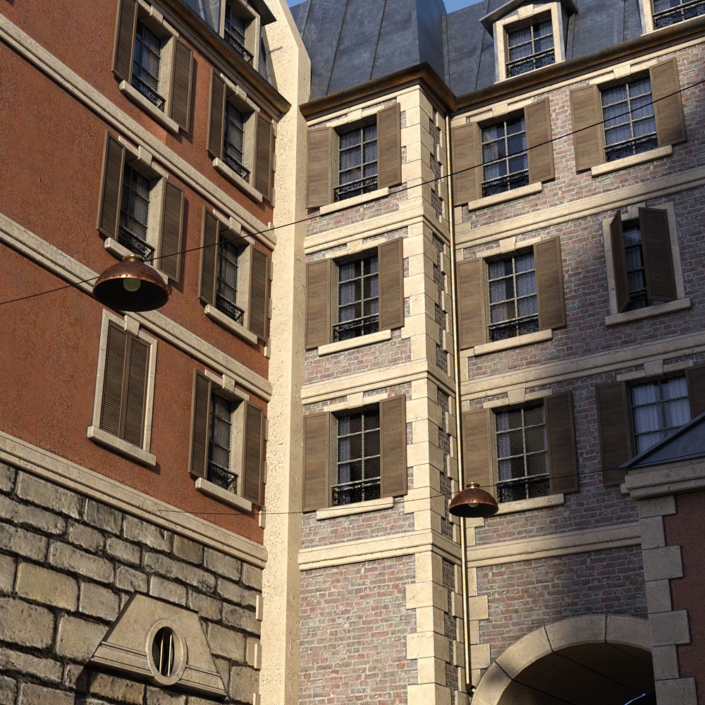 PARIS-La Cour Des Miracles for Daz Studio by N/A