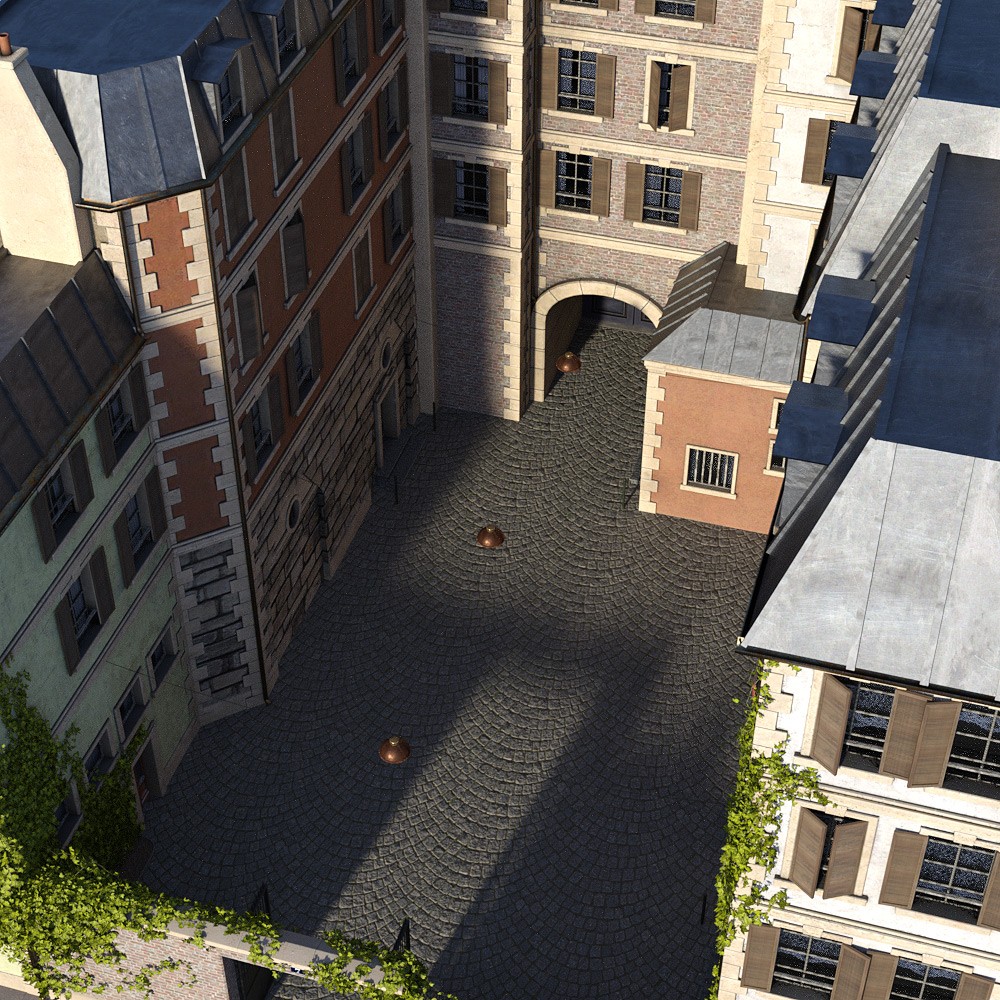 PARIS-La Cour Des Miracles for Daz Studio by N/A