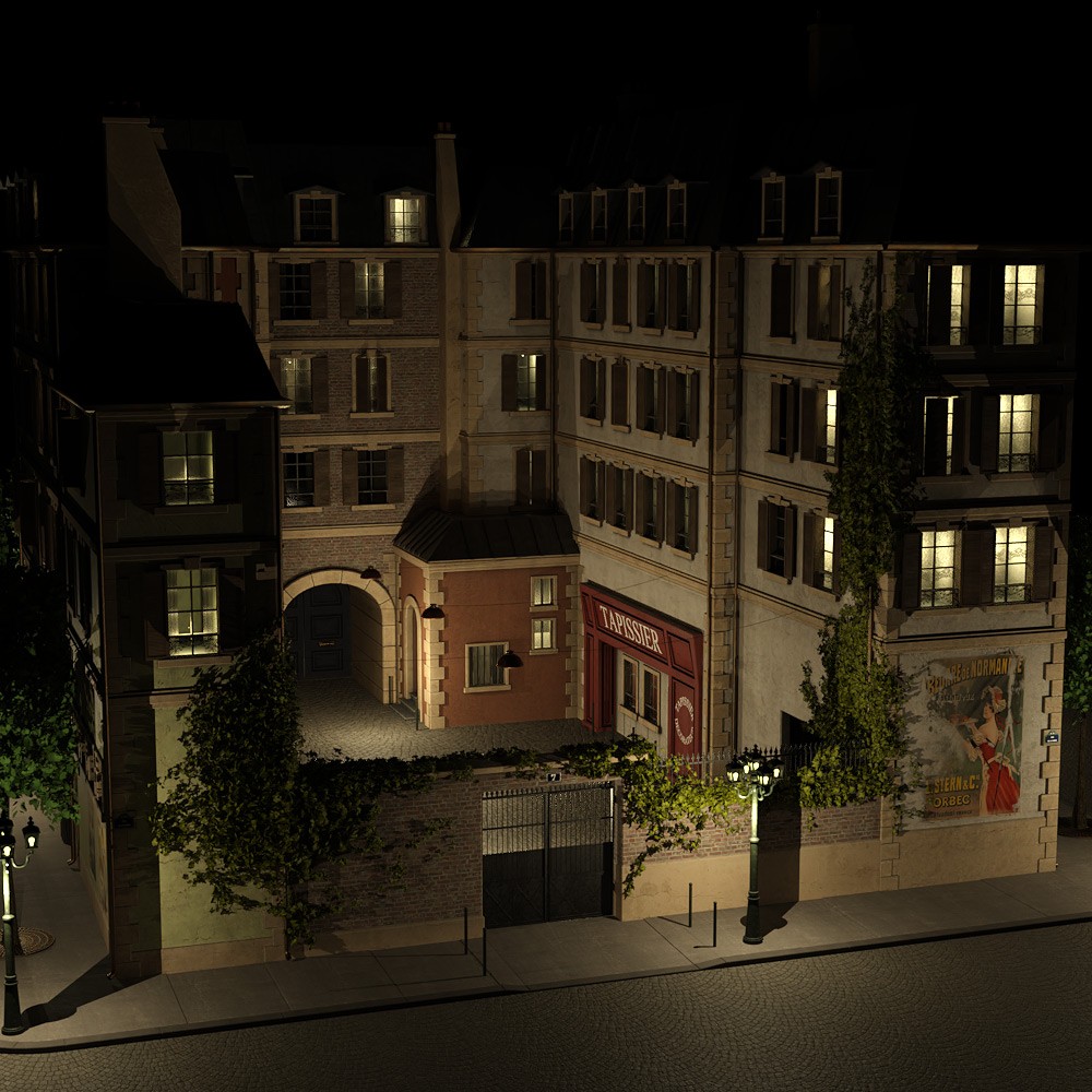 PARIS-La Cour Des Miracles for Daz Studio by N/A