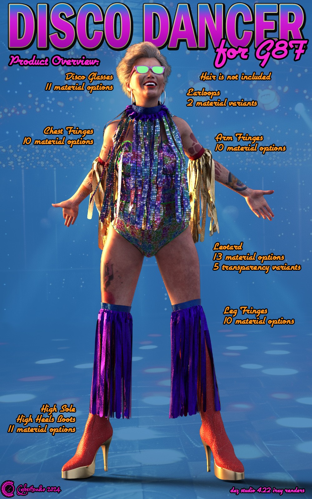 Disco Dancer for G8F by N/A