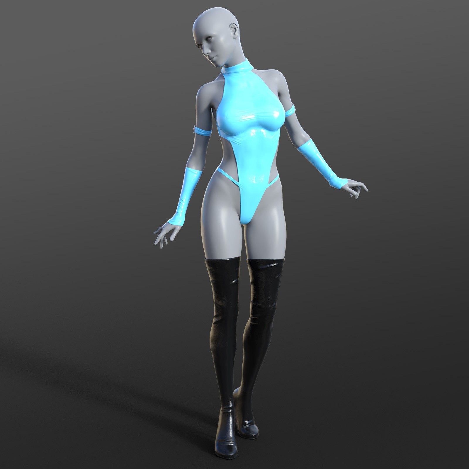 Kunoichi Outfit for Genesis 8/8.1 by N/A
